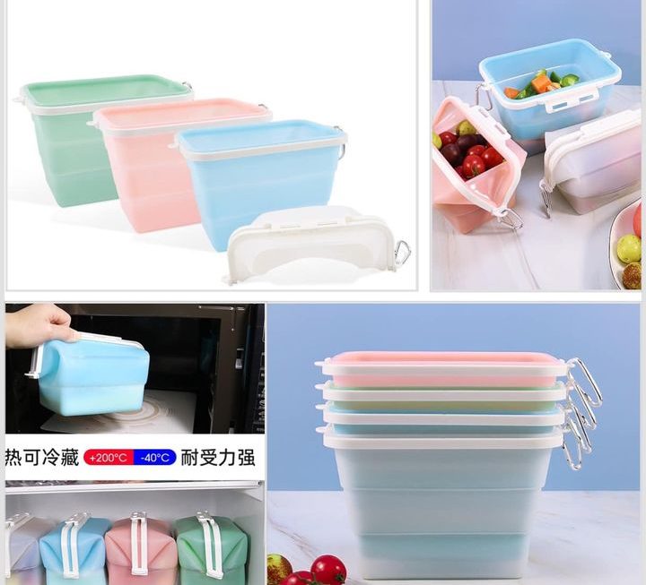 矽膠保鮮袋$25￼