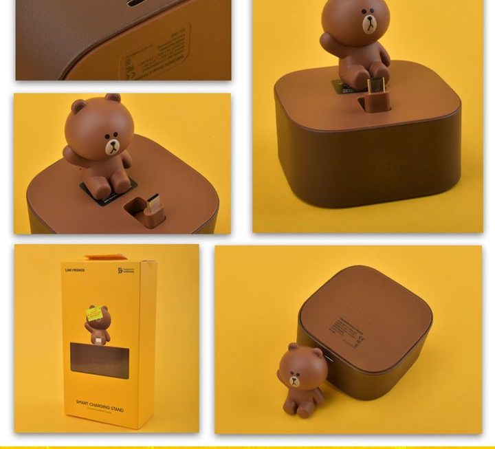 Line & Friends坐枱式充電器~$69