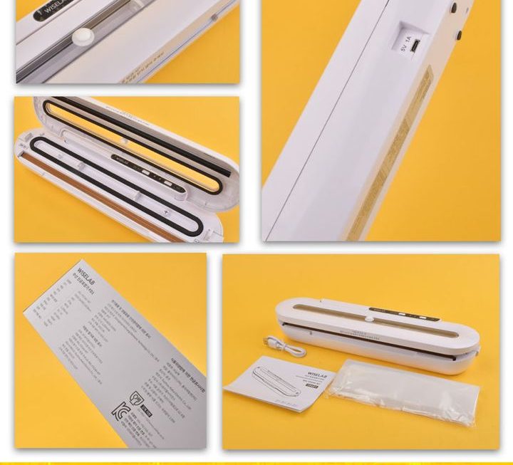 充電式食品抽真空機~$129