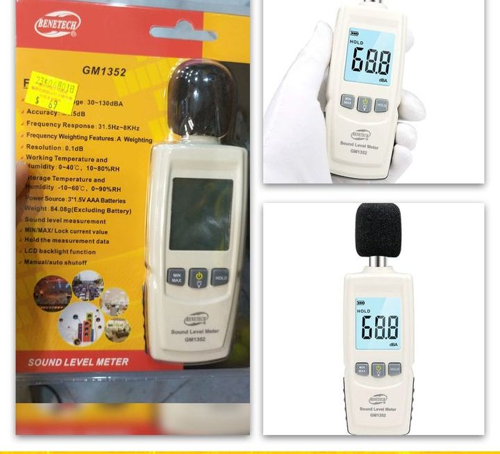 多用途測噪儀~$69