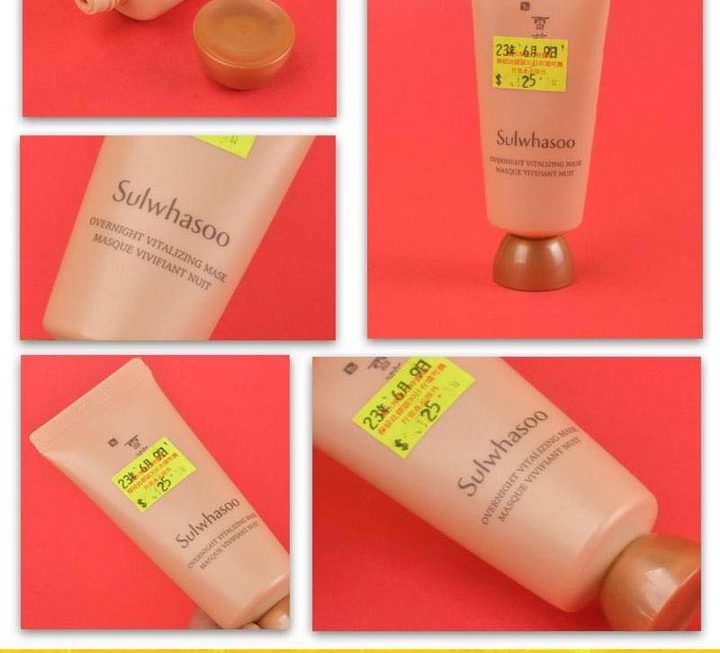 Sulwhasoo活力面膜~$25