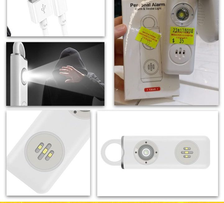 充電式防狼器匙扣~$35