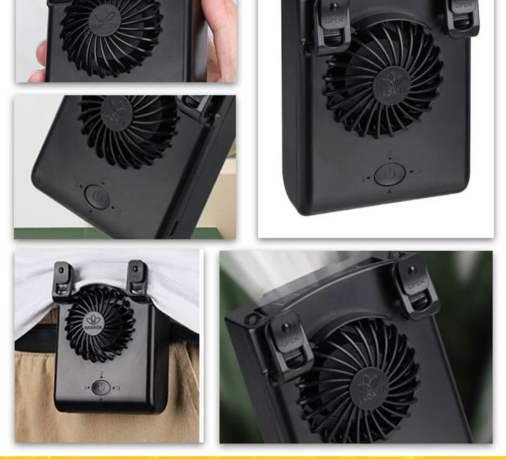 HADATA掛腰式充電風扇~$109