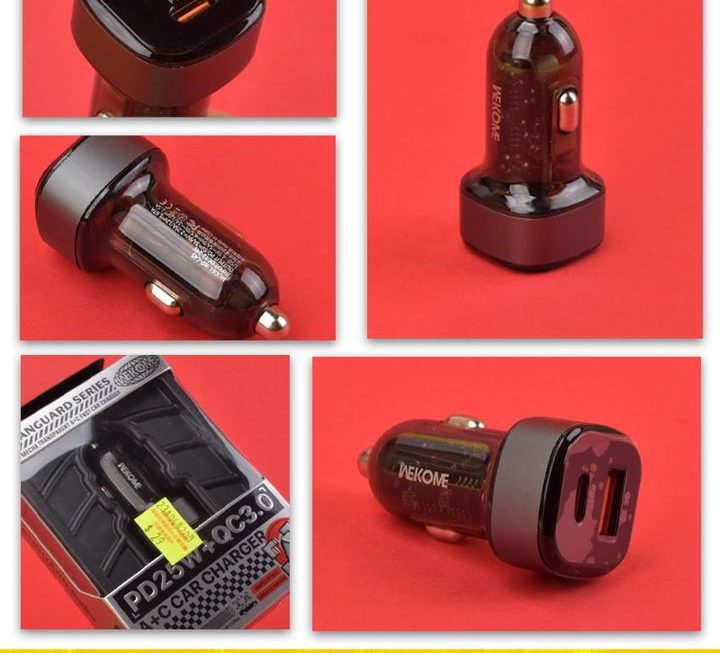 Wekome.WP-C45 USB汽車充電器~$29
