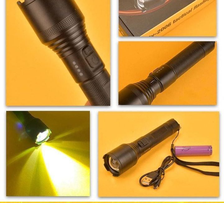 戰術強光電筒~$55