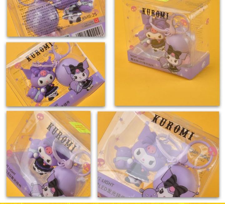 KUROMI燈光鎖匙扣仔～$29