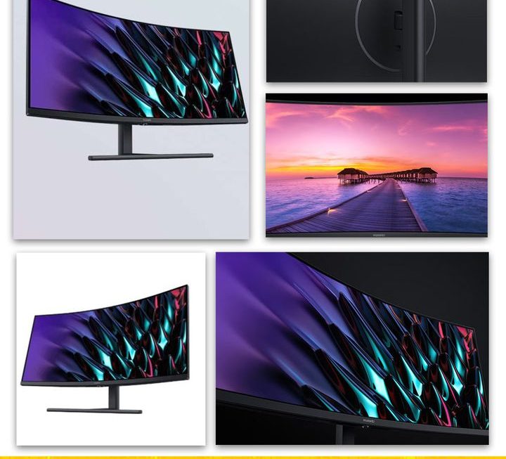 HUAWEI MateView GT寬屏曲面電競顯示器~$1750