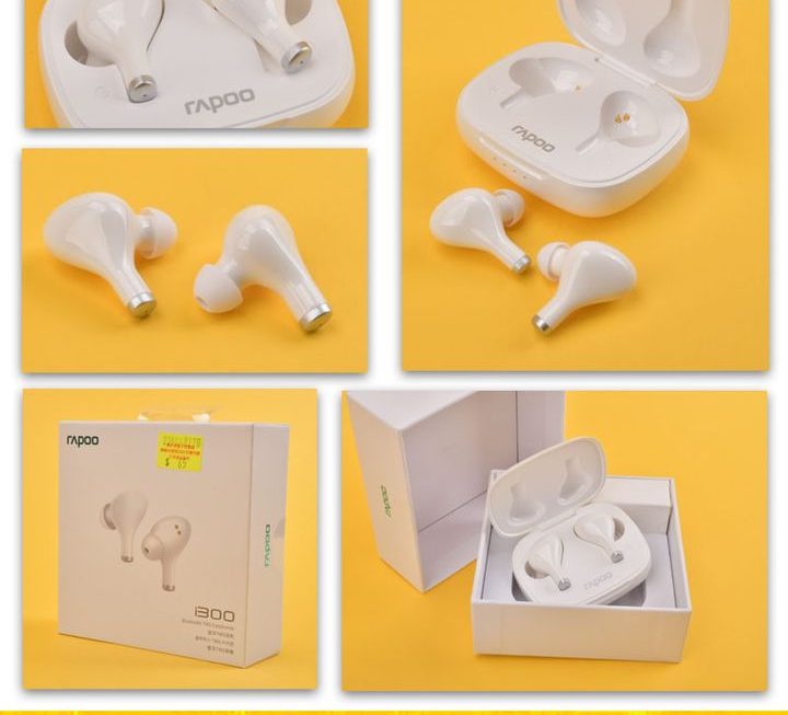 Rapoo.i300 TWS迷你藍牙耳機 ~$65