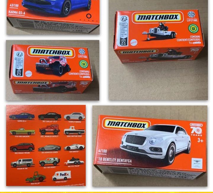 MATCHBOX玩具車仔~$19/款