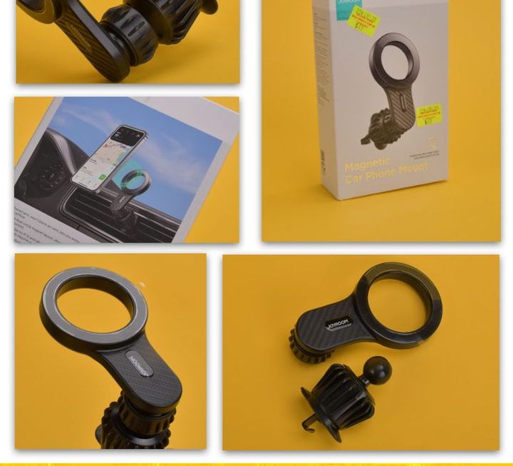 Joyroom夾架式汽車手機支架~$49