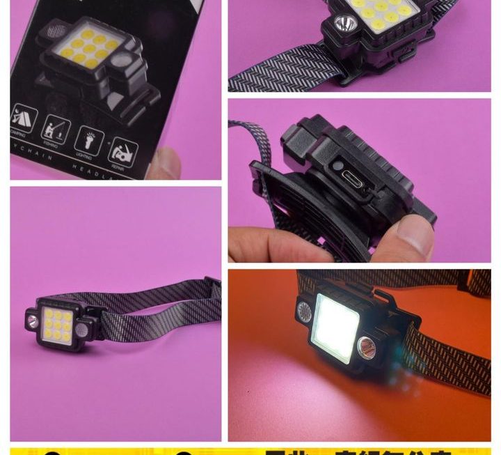 多用途匙扣LED頭燈 ~$39