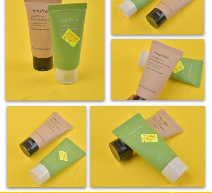 INNISFREE火山泥毛孔洗面奶~$9/支