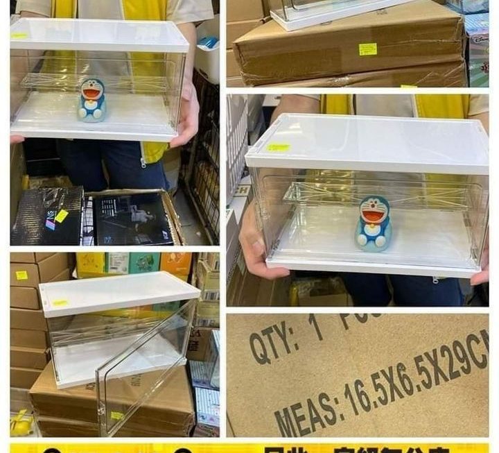 透明玩具展示收納盒 ~$29