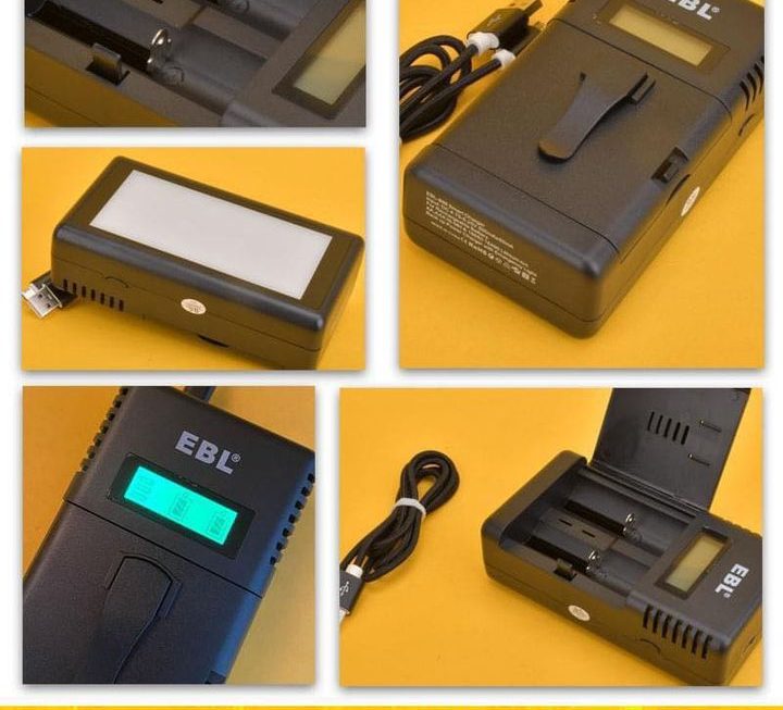 EBL 18650 充電器尿袋~$19
