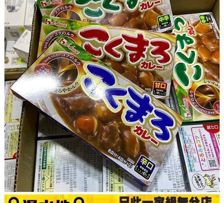 House 咖美樂咖哩磚 ~$5/盒
