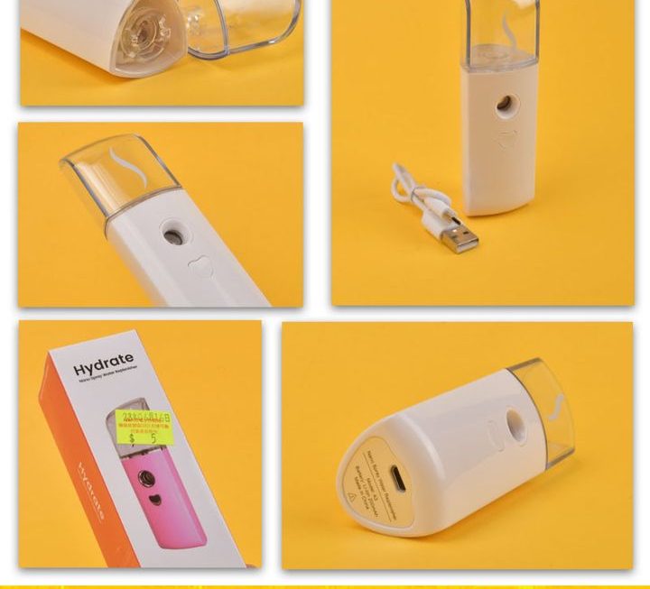 便携式納米噴霧補濕器 ~$5/個