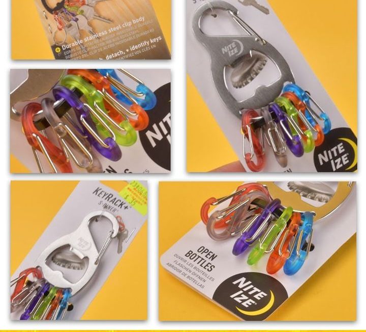 美國露營名牌Nite Ize KeyRack+ S-Biner～$35