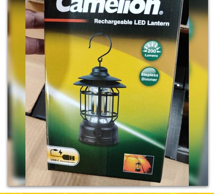 camelion.RS243充電式露營照明燈~$39