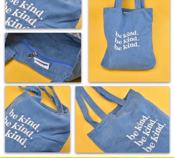 be kind手提袋環保袋～$9