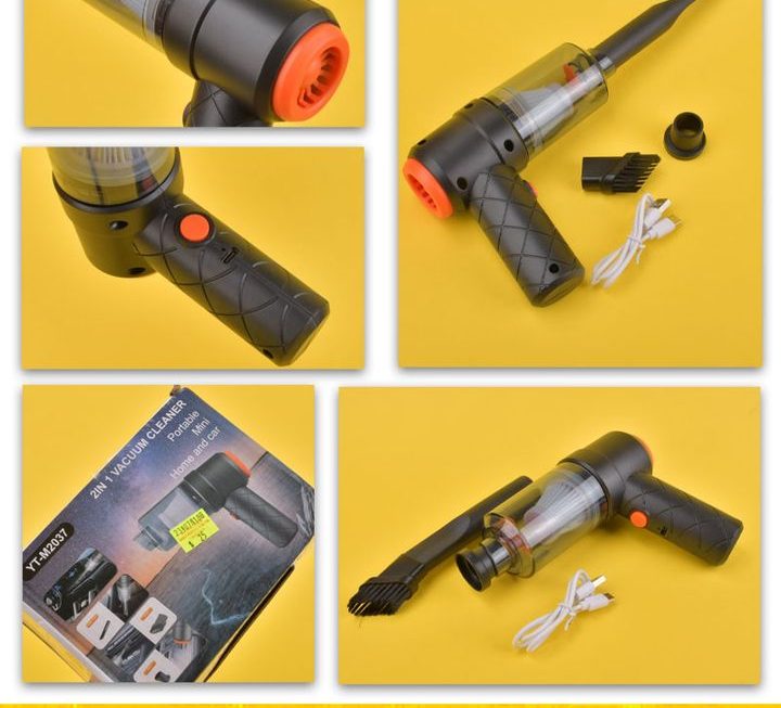YT-M2037手提迷你吸塵機 ~$25
