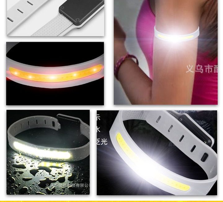 運動跑步LED燈手臂帶~$15