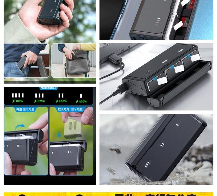 Telesin GoPro 11/10/9 Hero 專用電池充電盒~$99