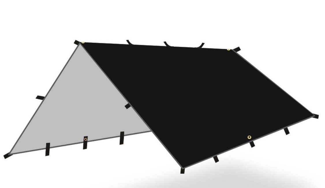 防曬防雨露營天幕～$199只有黑色