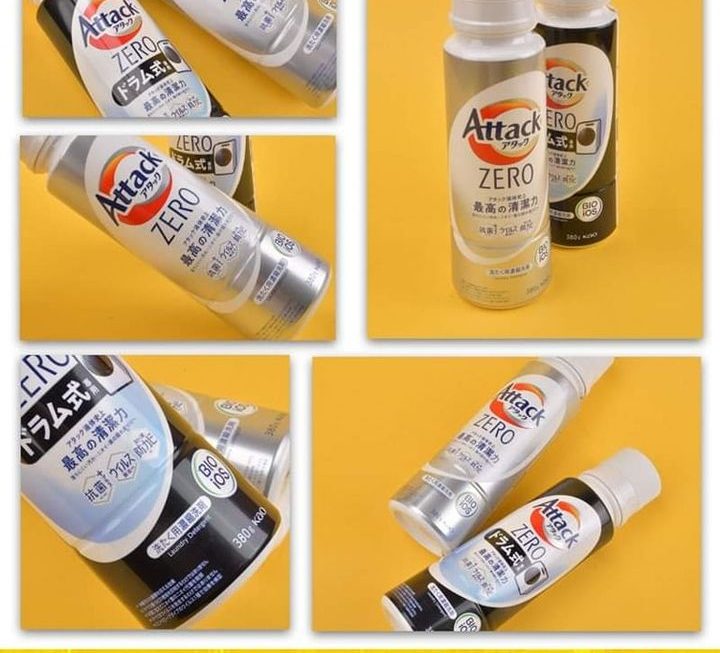 Attack zero抗菌濃縮洗衣液~$20/支
