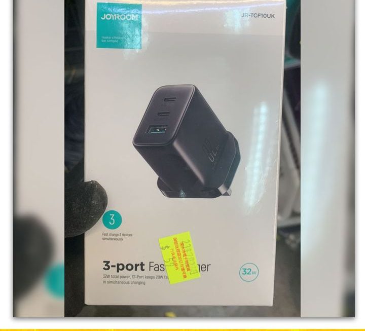 joyroom.JR-TCF10UK充電火牛~$59