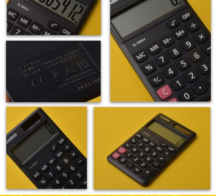 CASIO.SL-300LV桌面計數機~$19
