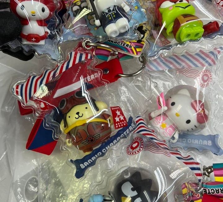 SANRIO造型鎖匙扣～$19