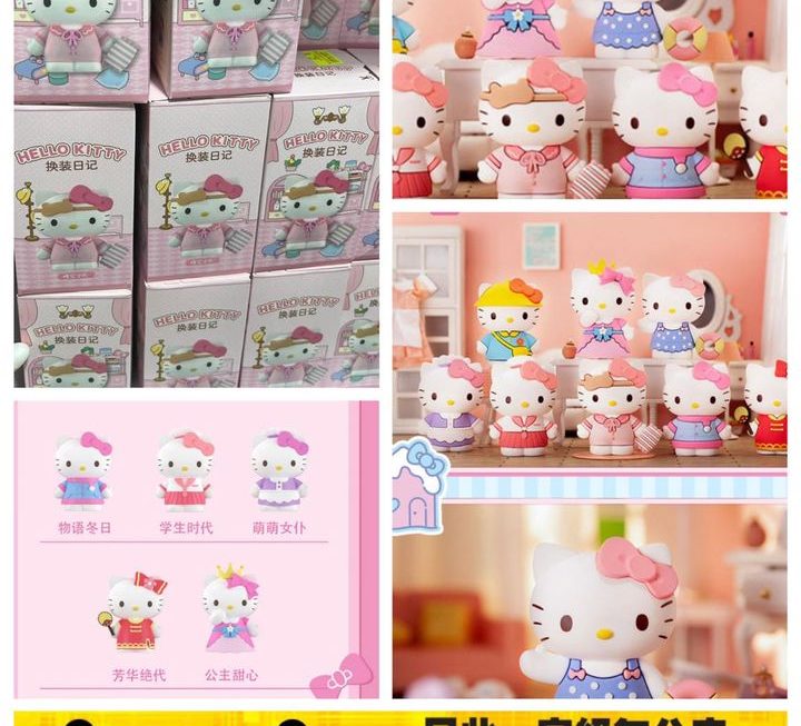 Hello Kitty 擺設公仔~$25