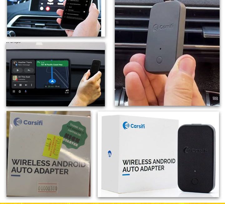 CARSIFI 無線 Android 自動轉接器~$79