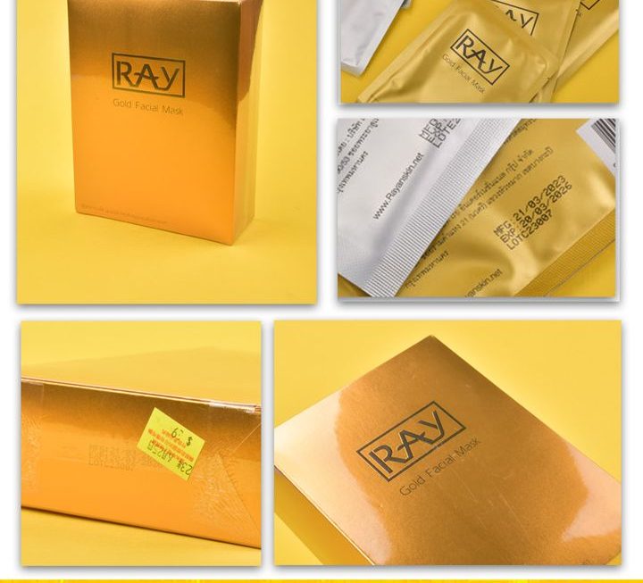 RAY黃金面膜~$39/盒