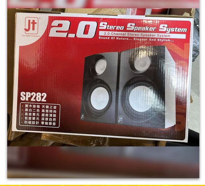 JT SP282立體聲喇叭器~$65