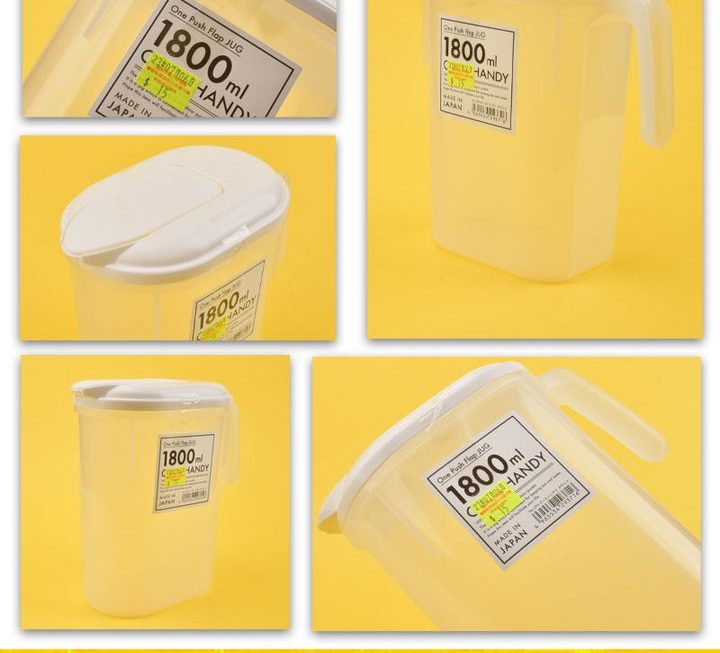 日本製塑膠水壺~$15