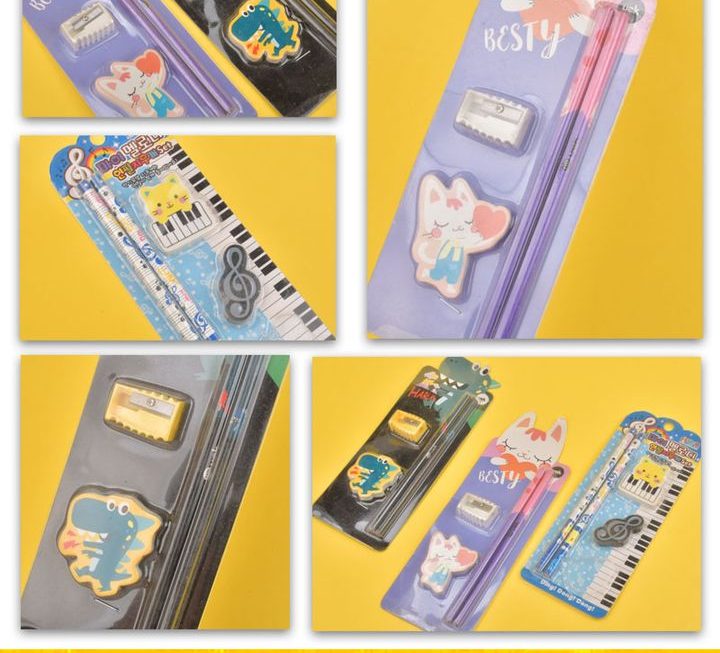 開學文具套裝~$1/套