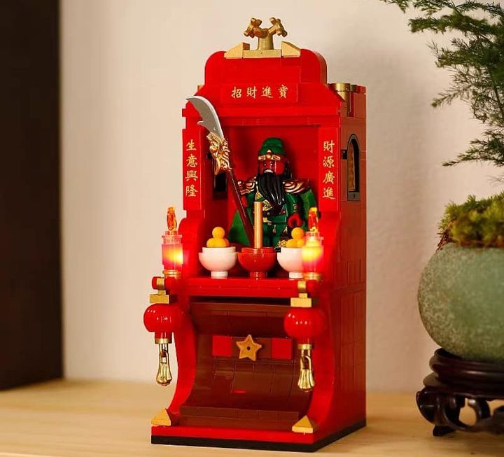 積木關公神位 $119