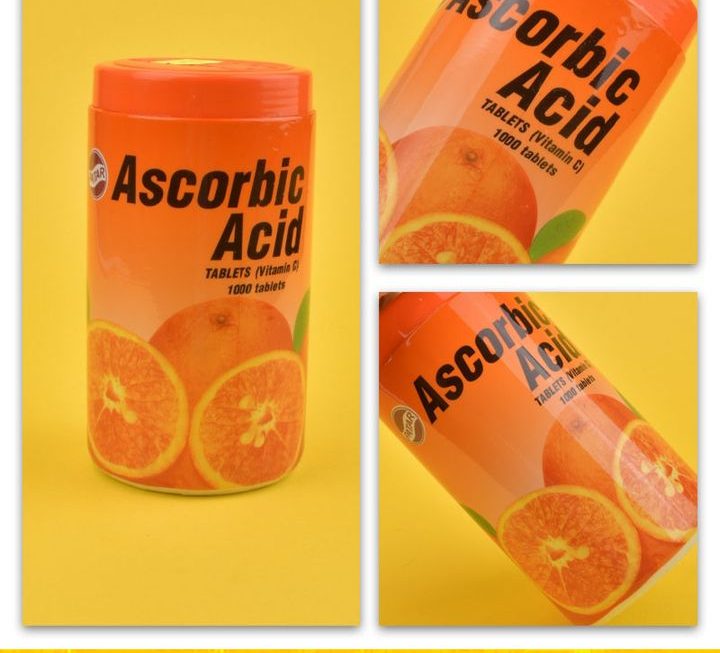 Ascorbic Acid維生素C香橙味咀嚼片~$35