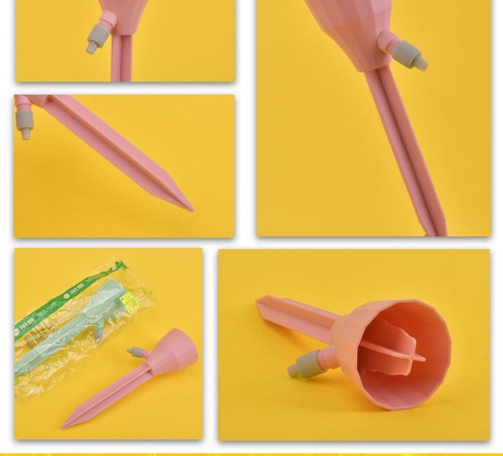 懶人自動澆水器~$3