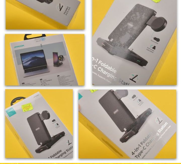 Joyroom可摺疊式四合一智能無線充電板~$129