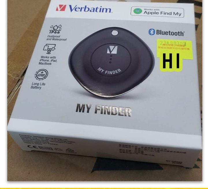 VERBATIM匙扣式物件追蹤器~密碼HI
