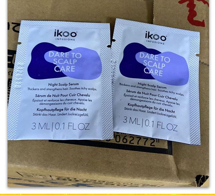 ikoo德國夜間頭皮精華~$1/2包