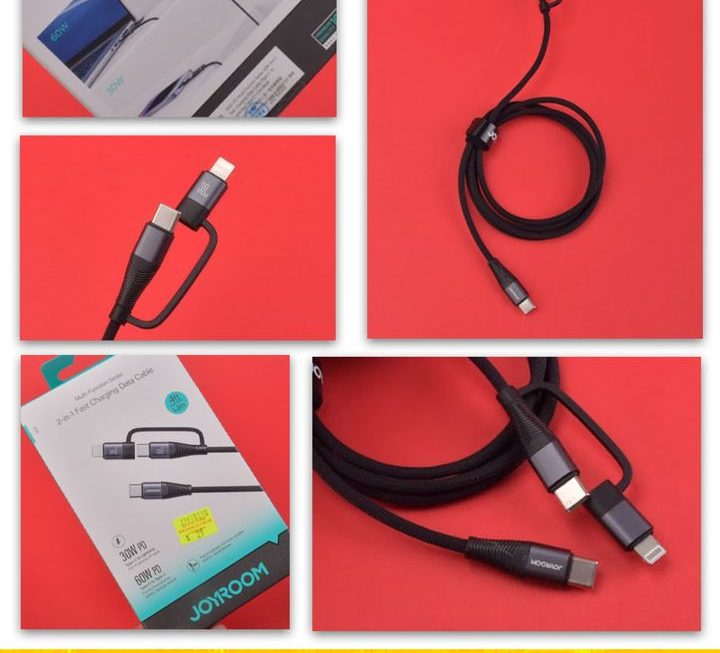 Joyroom.A37二合一數據充電線~$29