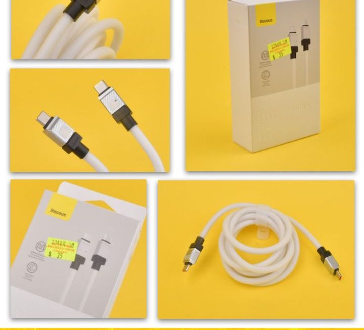 Baseus type-C 數據線~$39
