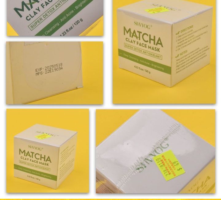 SHVYOG抹茶綠茶泥面膜~$49