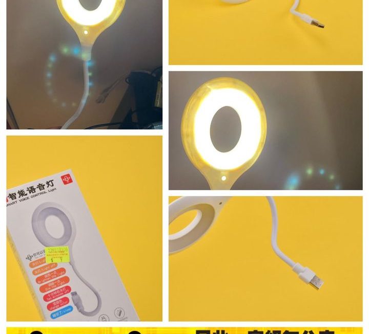 智能語音聲控燈~$9