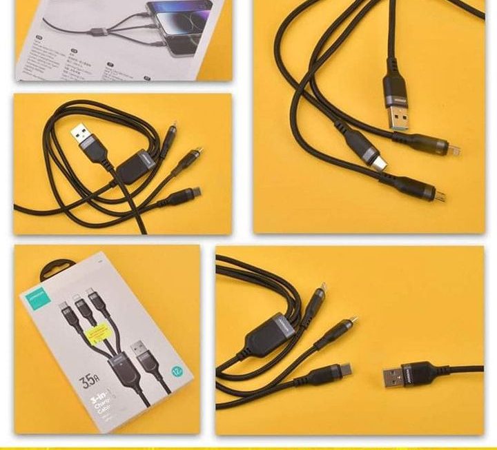 Joyroom.A18三合一數據充電線~$25