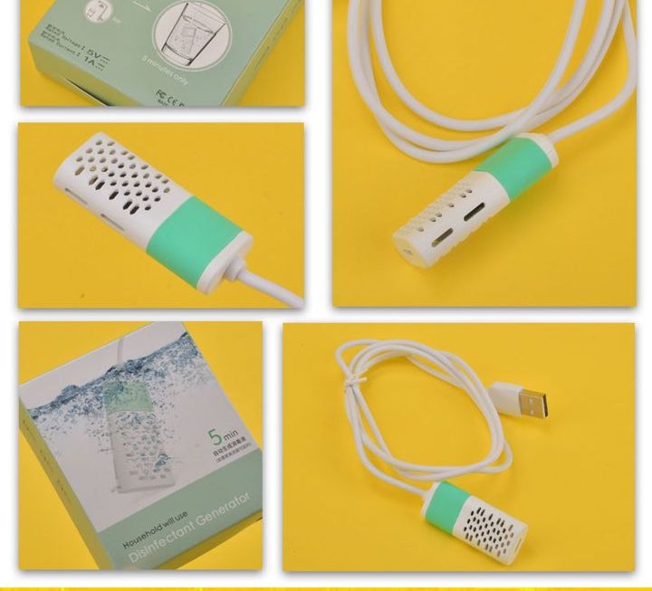USB次氯酸鈉消毒水製造機~$29