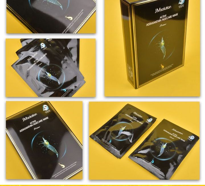 JMsolution高蝦青素賦顏面膜套裝~$30/盒